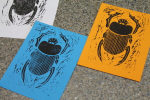 scarab prints