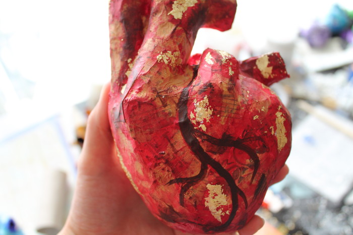 heart sculpture