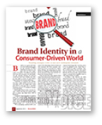 Brand identity is a consumer driven world