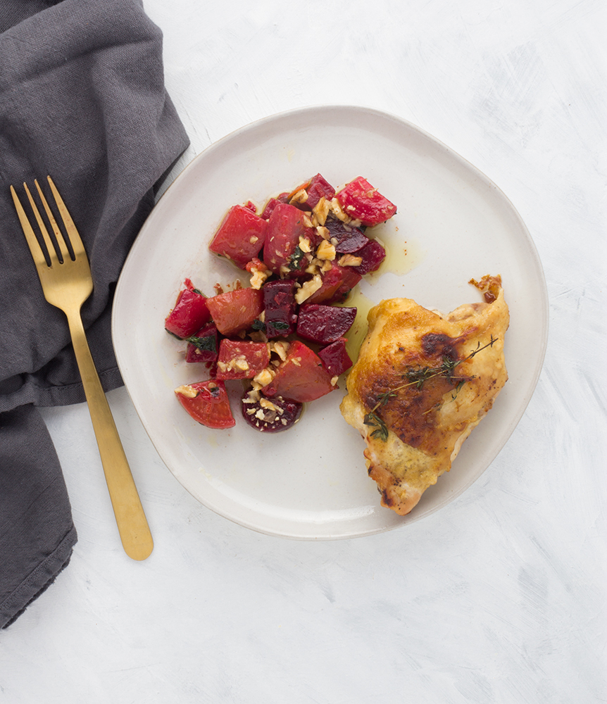 Dijon Chicken Thighs With Olive Oil Poached Beets Wellness By Kristen,Stair Carpet Protector