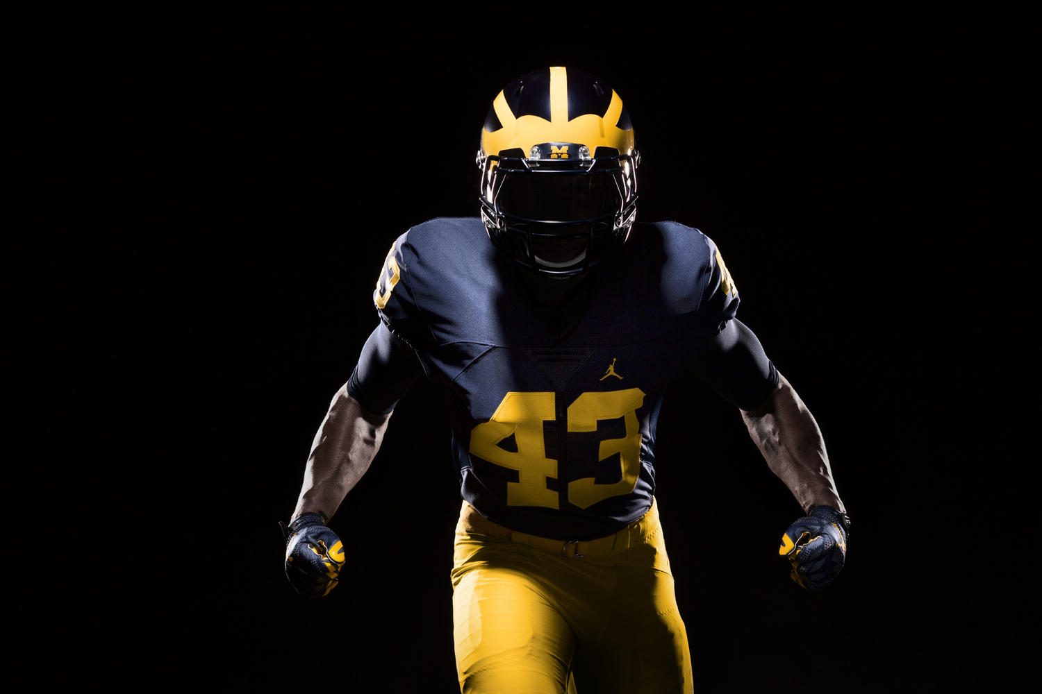 More Pictures Released Of Michigan's New Jordan Brand Football Uniforms