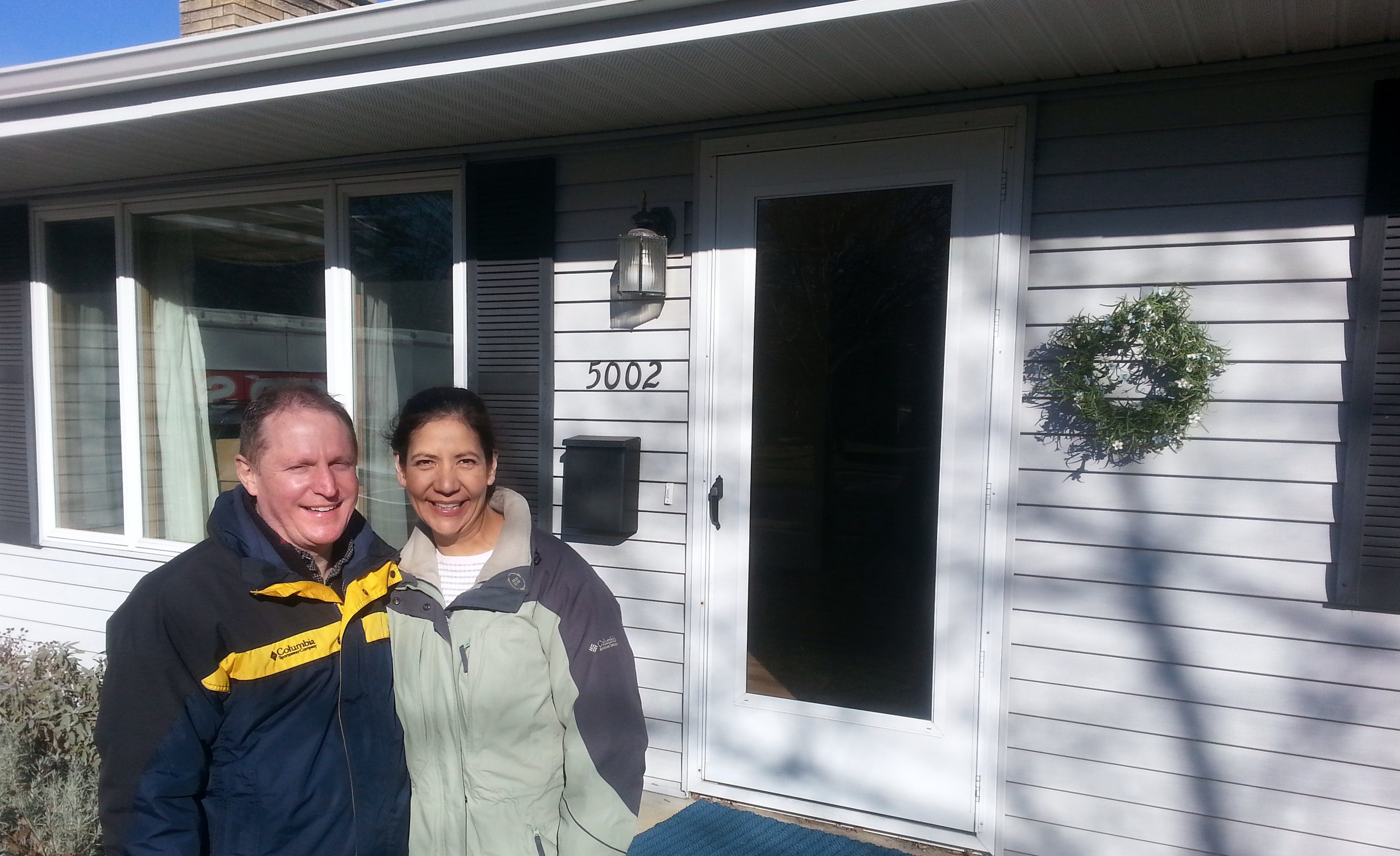 Bruce and Lisa Stein: happy homeowners, thanks to ROOST!
