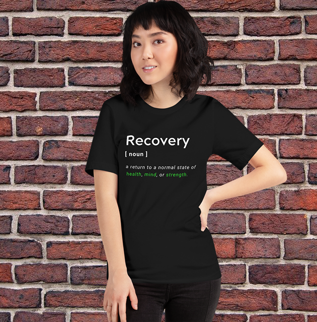 Definition of Recovery T-Shirt — Reality Check