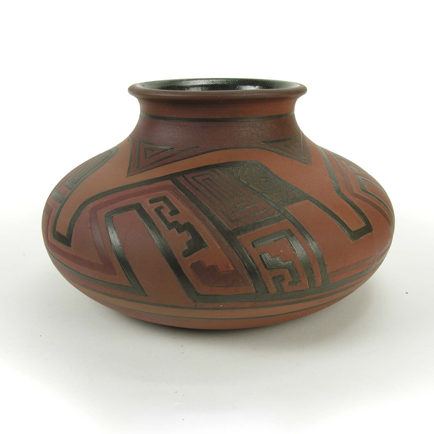 Clifton Pottery large Indian Ware vase — JMW Gallery