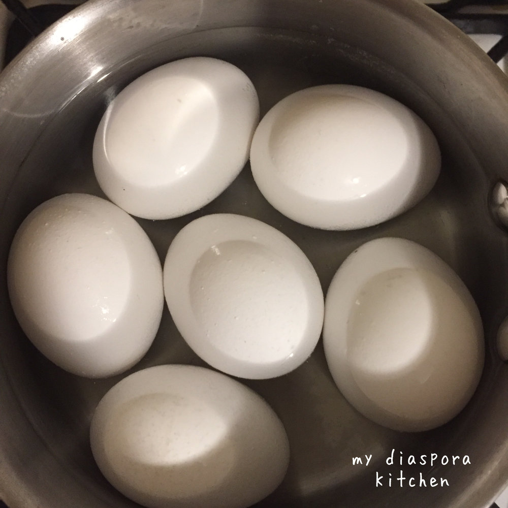 The perfect hard boiled eggs