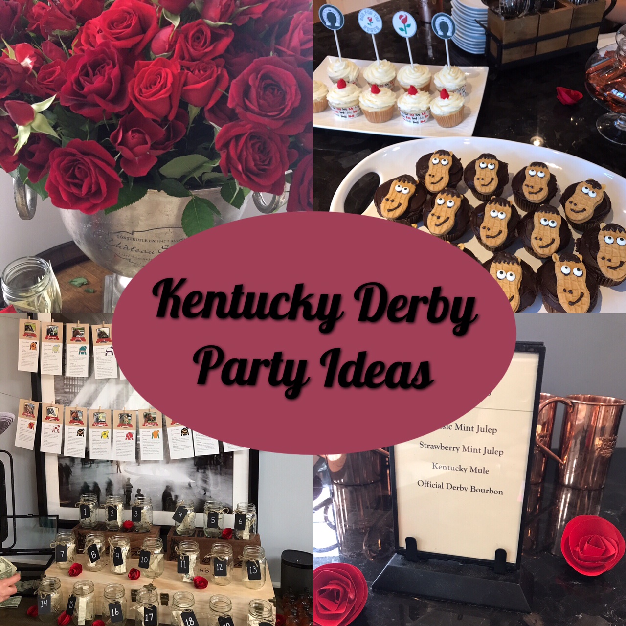 Kentucky Derby Table decor  Kentucky derby party decorations, Kentucky  derby themed party, Derby party