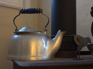 antique kettle humidifier