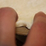 making fluted pie crust edges