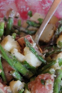 asparagus potato salad recipe
