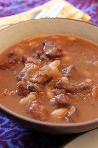 lamb and bean stew value meal