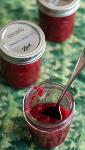 cranberry sauce jars