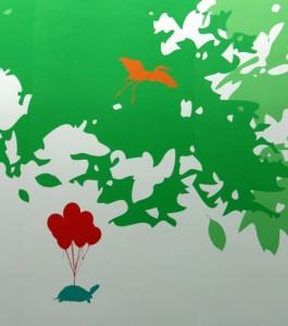 mural in magical forest nationwide childrens