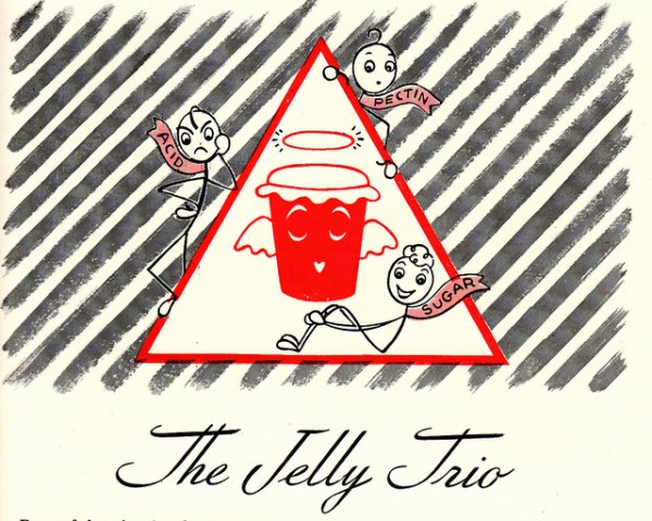 general foods corporation 1945 jelly trio