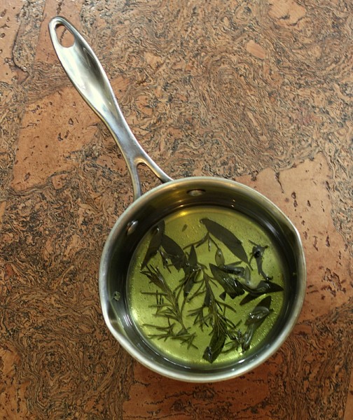 herb infused oil