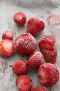 home frozen strawberries