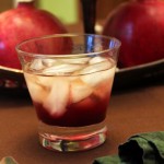 pomegranate sunset cocktail