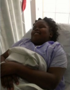 Jahi in her bed at Children's Hospital Oakland
