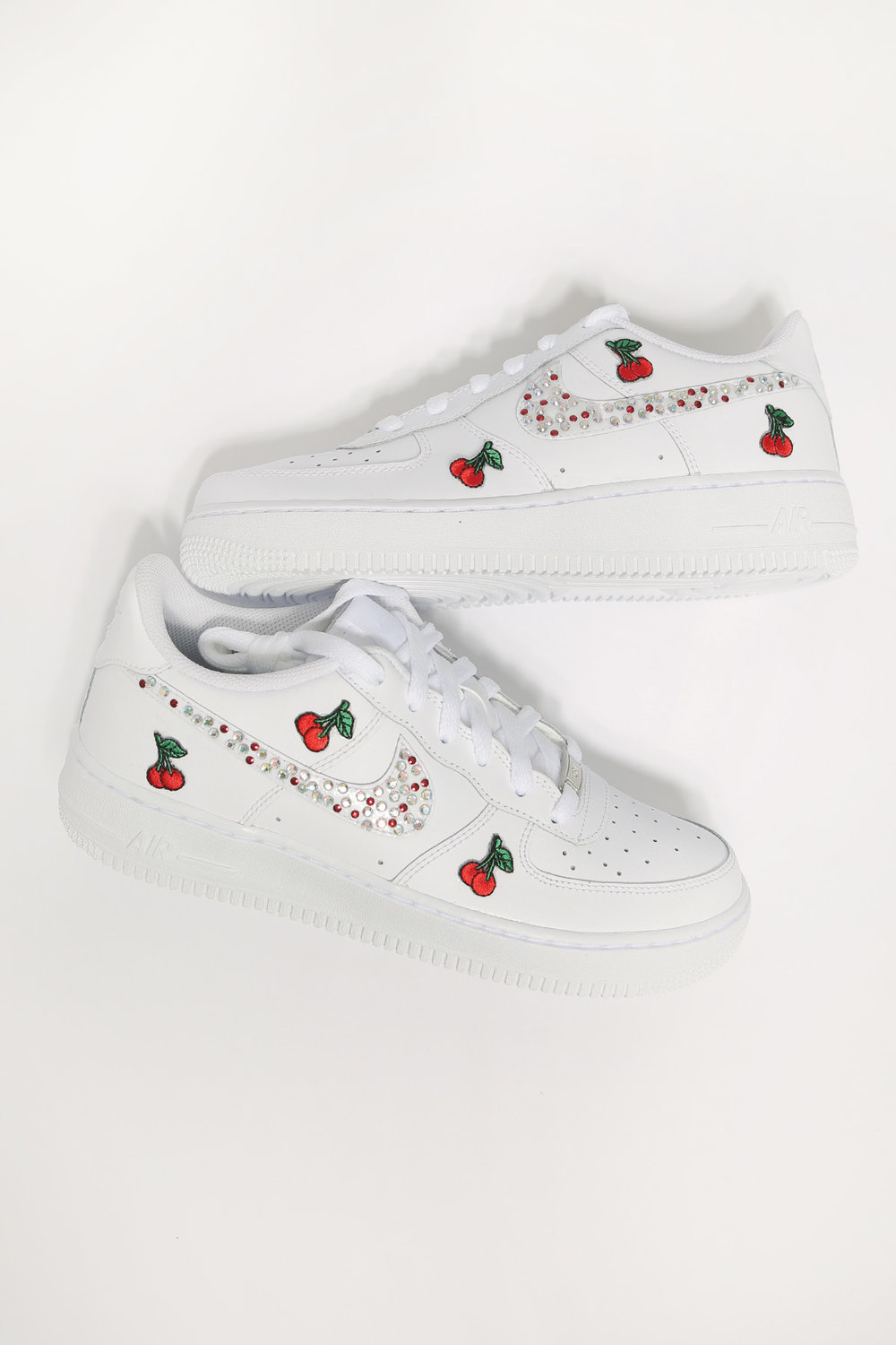 nike air force with cherries