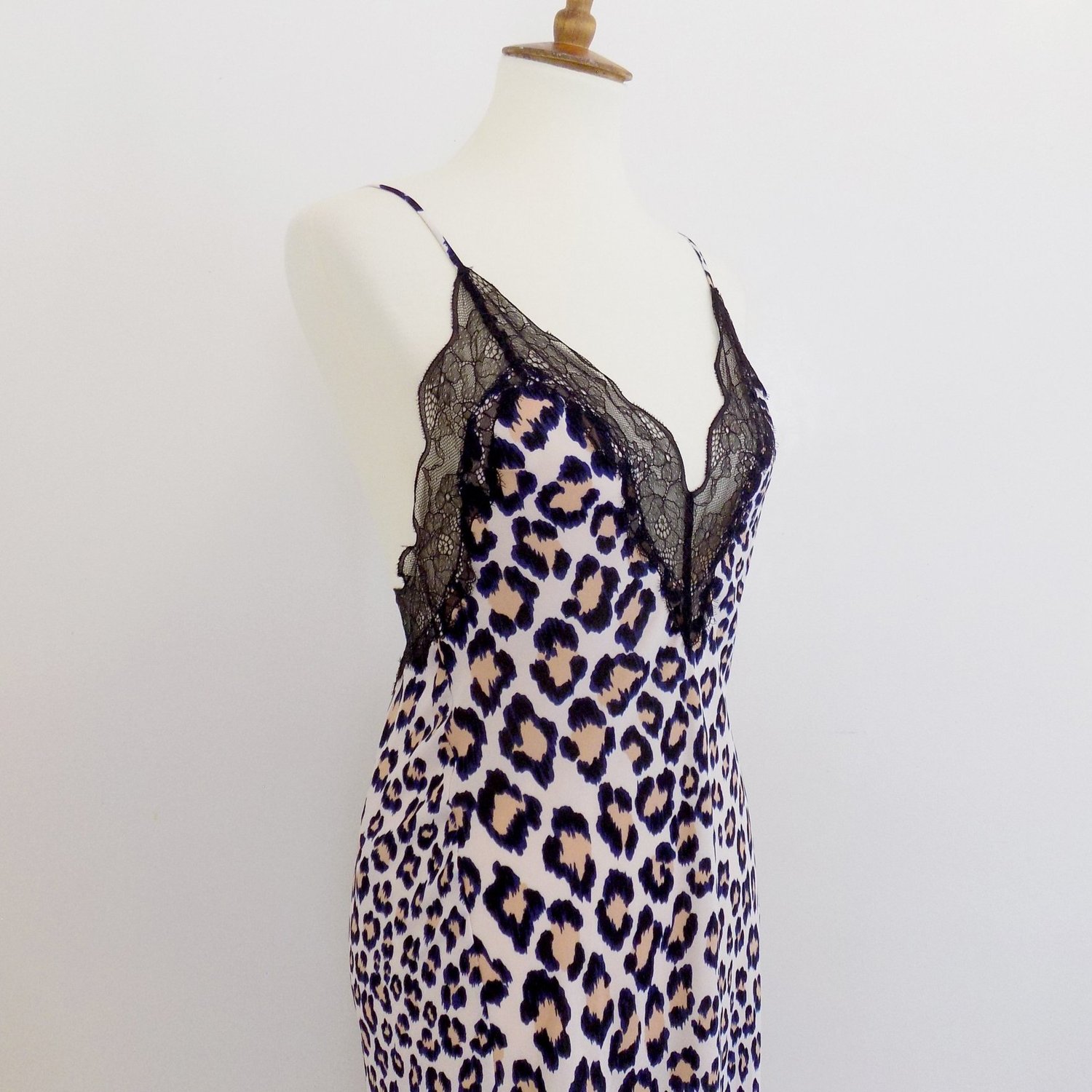 Victoria's Secret leopard slip dress — JamJamsJam