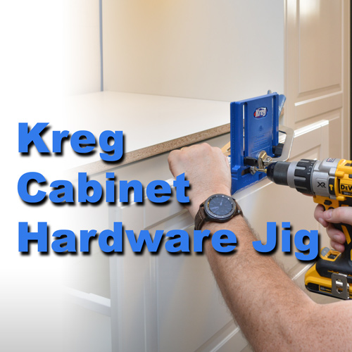 Installing Knobs And Pulls With The Kreg Cabinet Hardware Jig Az