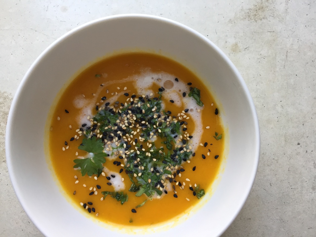 Curry-Karotten-Suppe — nina mandl tcm