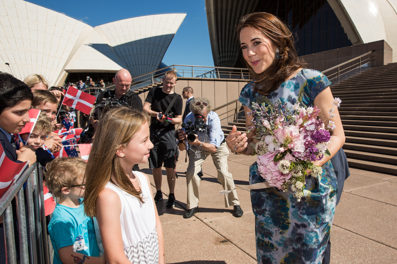 Crown Prince Couple visit Sydney Opera House