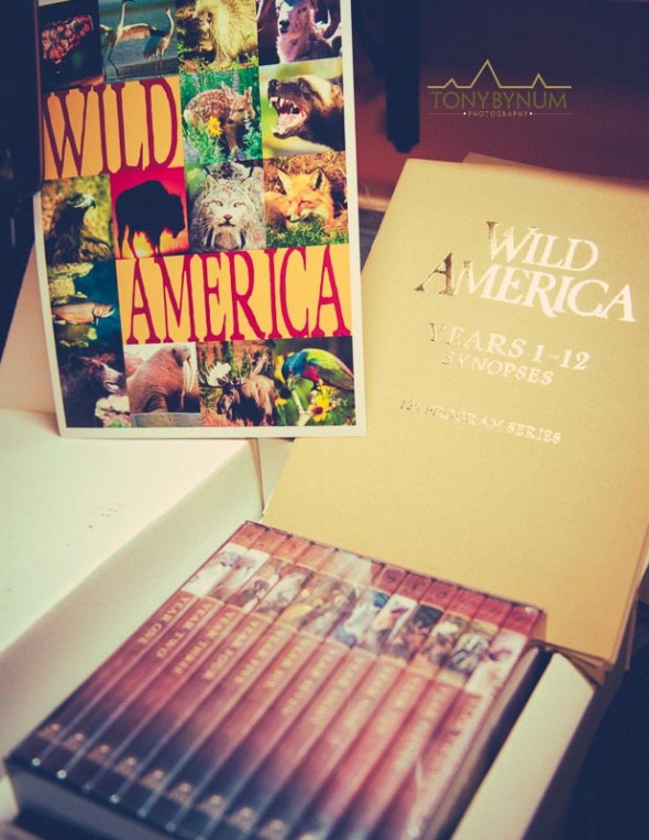 Box Set of 120 episodes of Wild America by Marty Stouffer