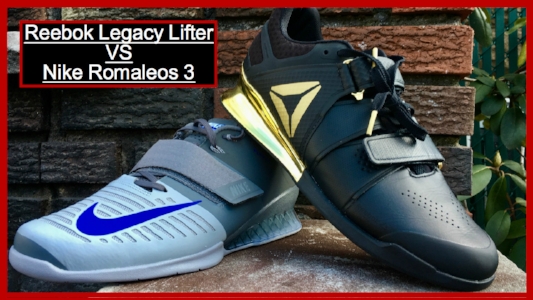 Nike Romaleos 3 Vs Reebok Legacy Lifter — GYMCADDY