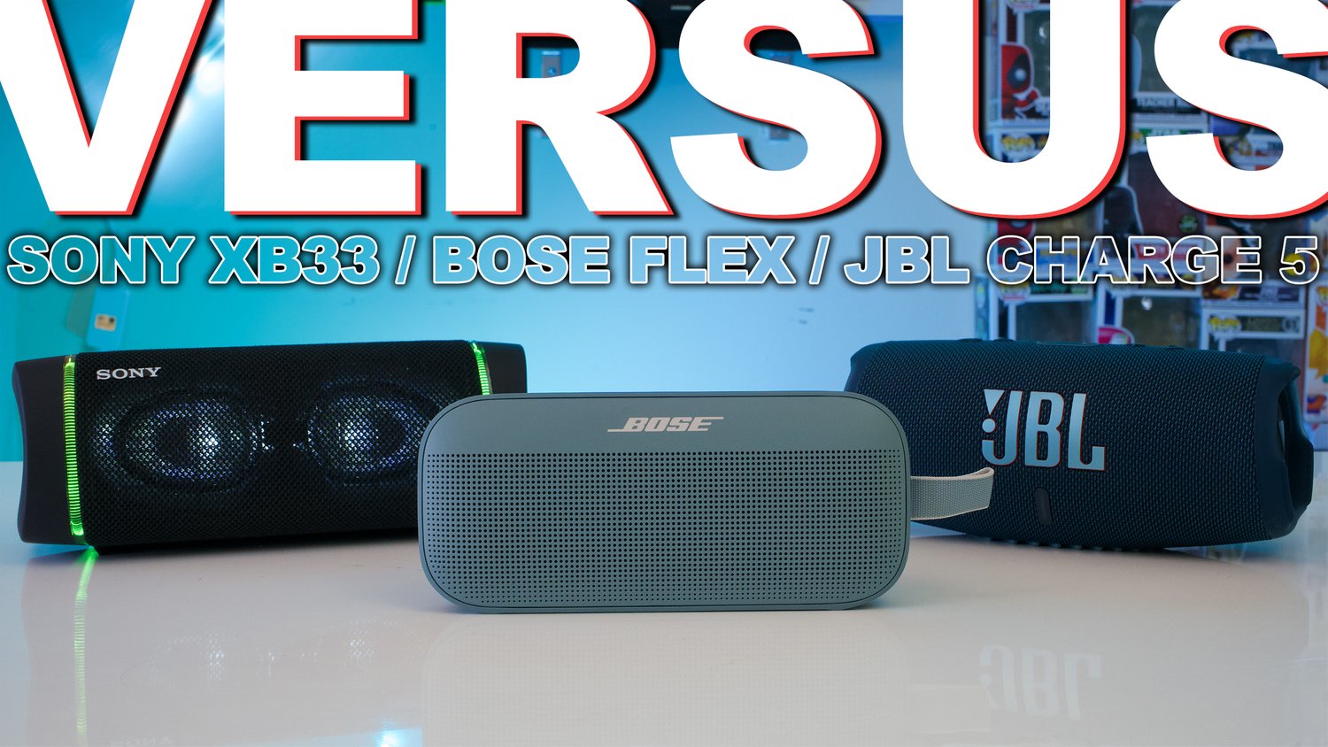 Elegance At redigere Grænseværdi Bose Soundlink Flex Compared To JBL Charge 5 And Sony XB33 — GYMCADDY