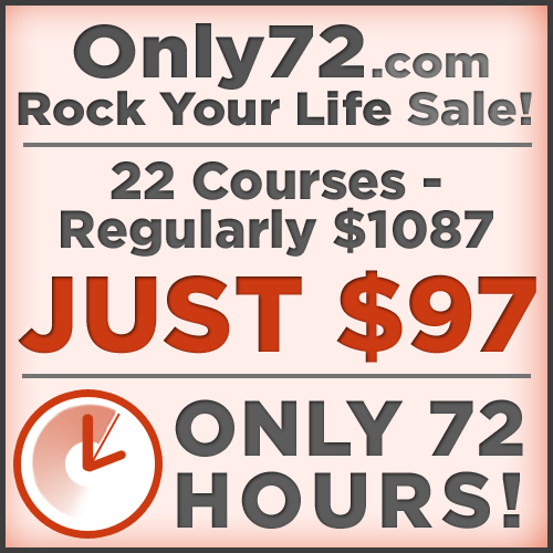 Only72.com button - 22 courses for $97