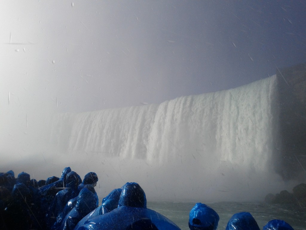 Niagara Falls from the Maid of the Mist Boat