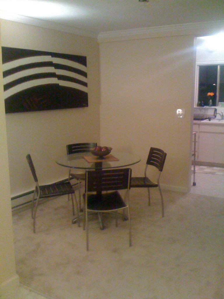 BEFORE: The dining room I never used.