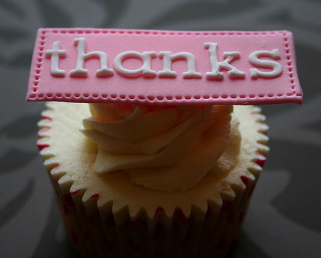 cupcake thanks