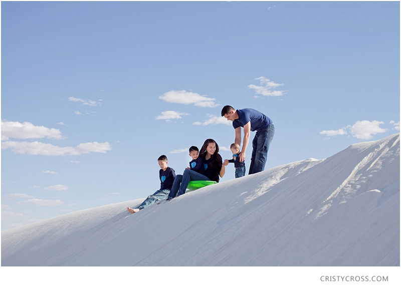 The Hames' White Sand, New Mexico Family Session taken by Clovis Portrait Photographer Cristy Cross__0073.jpg