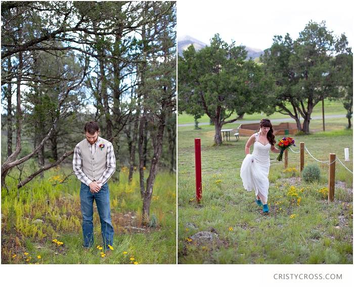 Turquoise and Creme Church Camp New Mexico Mountain Wedding taken by Clovis Wedding Photographer Cristy Cross_0001.jpg