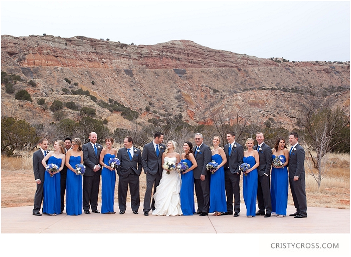 Winter Palo Duro Royal Blue Wedding taken by Clovis Wedding Photographer Cristy Cross_0019.jpg