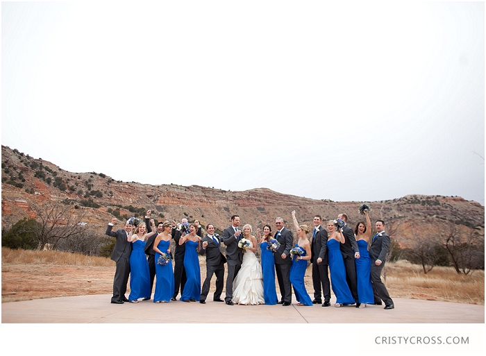 Winter Palo Duro Royal Blue Wedding taken by Clovis Wedding Photographer Cristy Cross_0021.jpg
