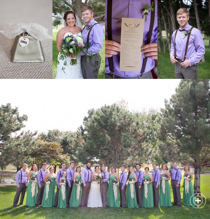 Whitney and Spencer's Lavender and Green Kansas Wedding taken by Clovis Wedding Photographer Cristy Cross_0010.jpg