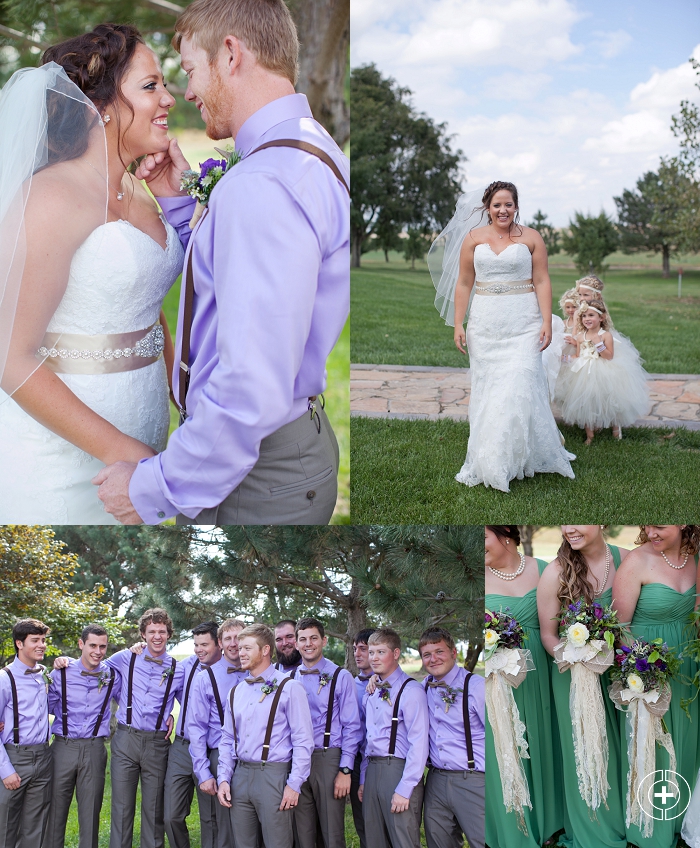 Whitney and Spencer's Lavender and Green Kansas Wedding taken by Clovis Wedding Photographer Cristy Cross_0012.jpg