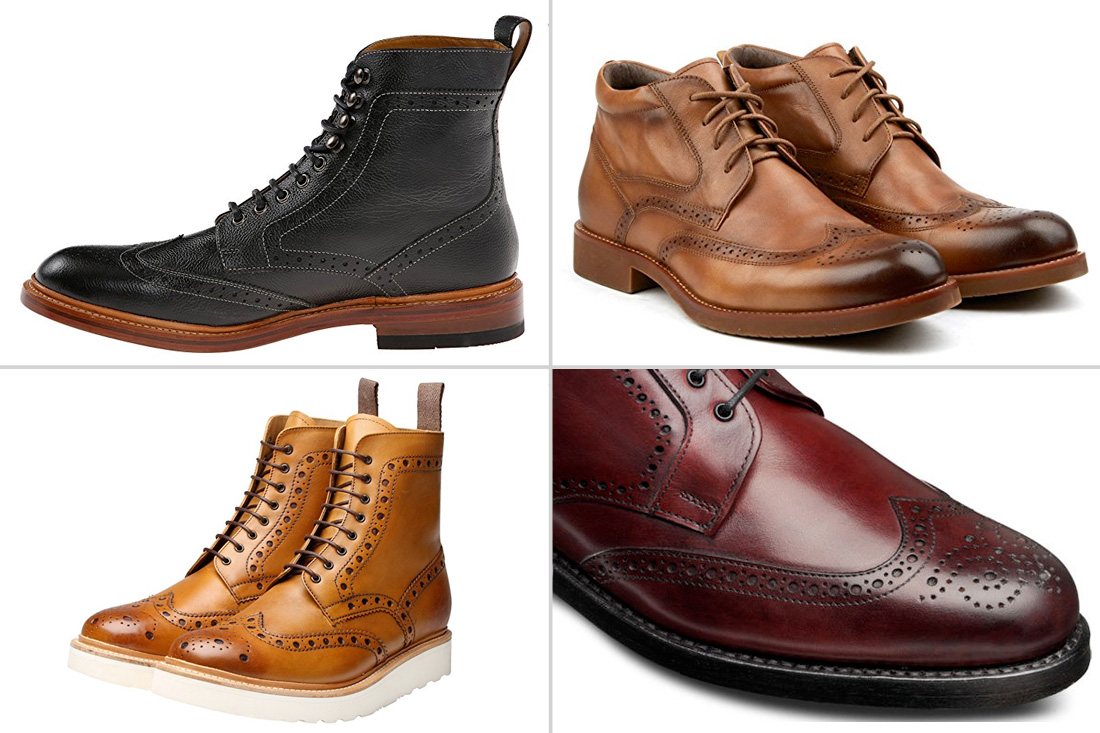 8 Must-Have Brogue Boots for Men 