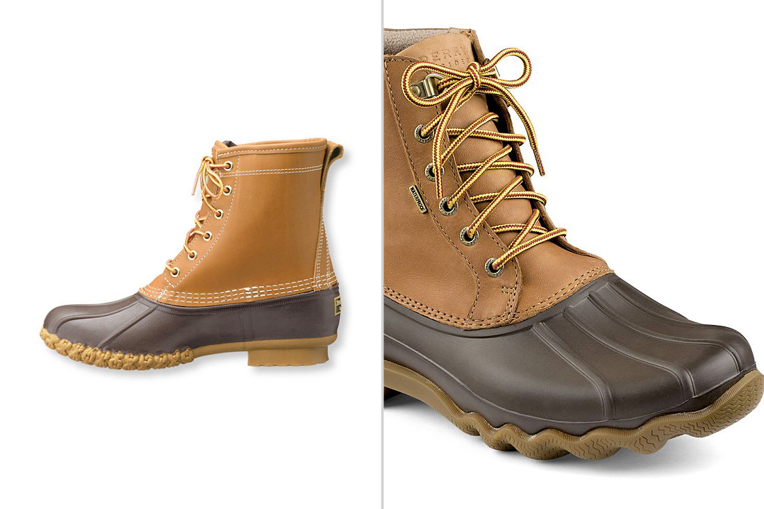 are ll bean duck boots good for hiking