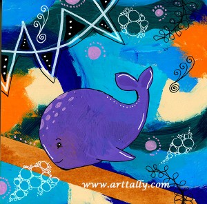 Whale poems arttally