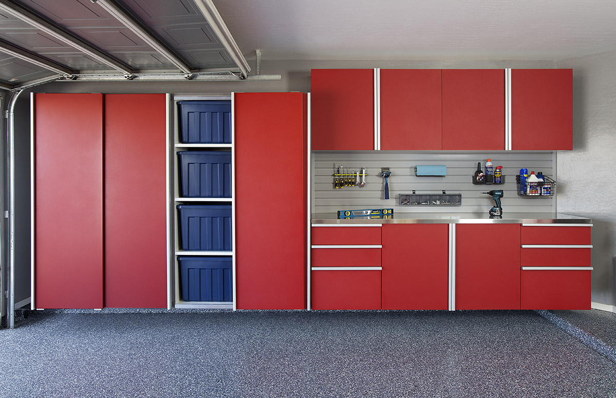 Garage Cabinets With A Lifetime Guarantee Closets Of Tulsa