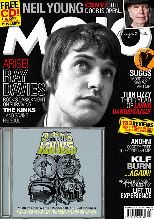 MOJO 280, featuring Neil Young, Ray Davies, Thin Lizzy, Anohni, Madness, The KLF and more.