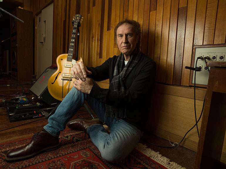 Ray Davies, alive and well in 2016, photographed for MOJO by Tom Oldham.