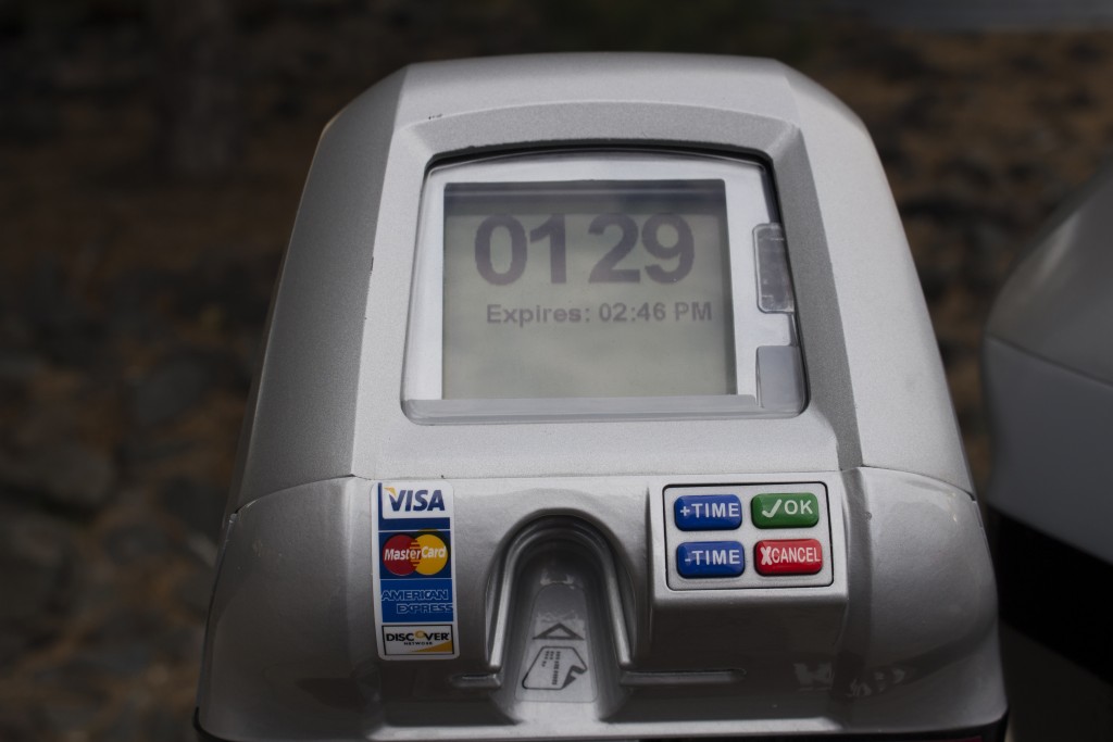 New meters allow for longer parking time rather than limiting it to less than two hours. BRAD EISCHEN/STATESMAN
