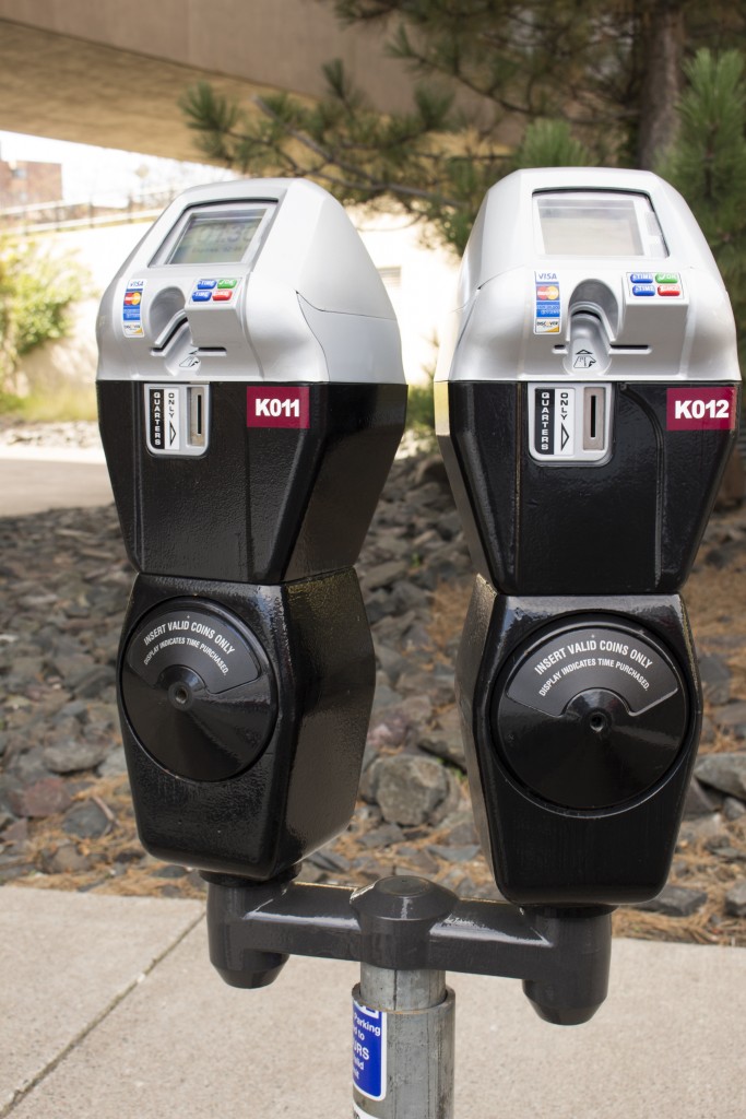 200 of 320 parking meters have been replaced, with the remaining set to be updated this summer. BRAD EISCHENS/STATESMAN
