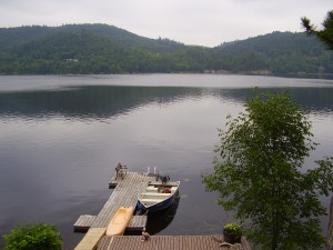 The perfect Gatineau river, soon to be made better by the immersion of nekkid bathing beauties!