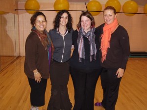 from left: Shelina, Rachel Brice, me, Diana