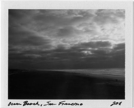 Polaroid: Ocean Beach, San Francisco, 2011
